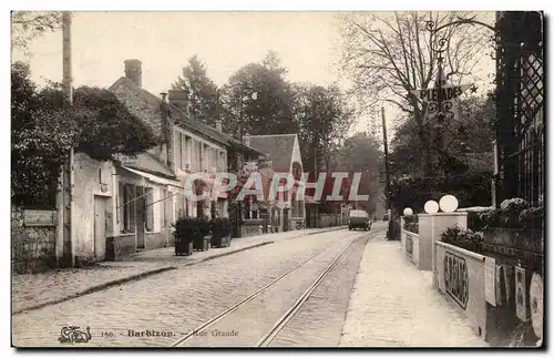 Barbizon - Rue Grande - Cartes postales