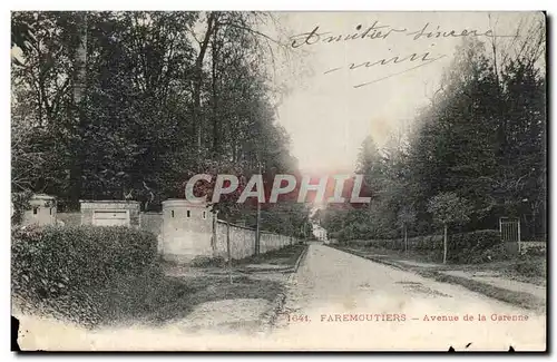 Faremoutiers - Avenue de la Garonne - Cartes postales