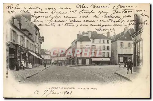 La Ferte Gaucher - Rue de Paris - Cartes postales