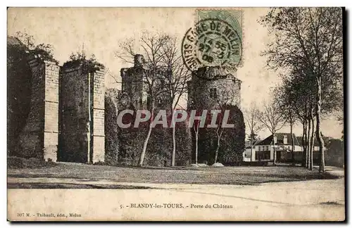 Blandy les Tours - Porte du Chateau - Cartes postales