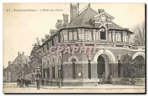 Fontainebleau - L&#39Hotel des Postes - Cartes postales