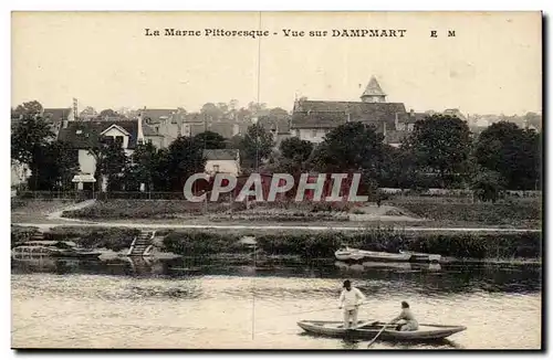 La Marne Pittoresque - Vue sur Dampmart - Cartes postales