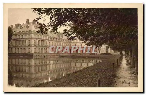 Palais de Fontainebleau Cartes postales Palais et etang