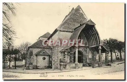 Avon Cartes postales L&#39eglise