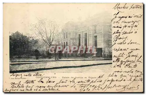 Coulommiers Cartes postales Palais de justice et prison