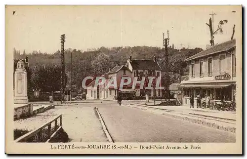 La FErte sous Jouarre Cartes postales Rond point Avenue de Paris