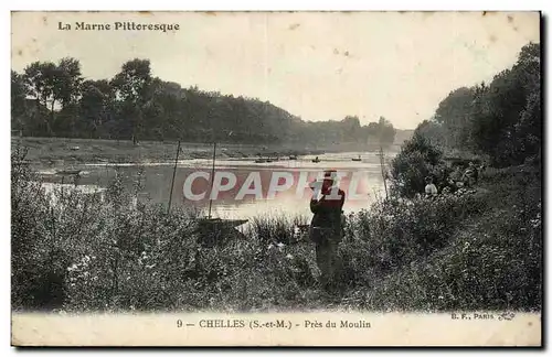 Chelles Ansichtskarte AK Pres du Moulin