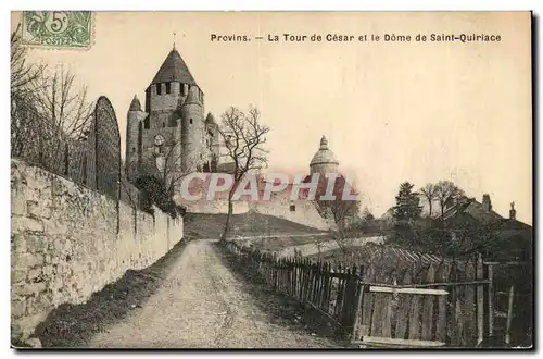 Provins Ansichtskarte AK La tour de Cesar et le dome de Saint Quiriace