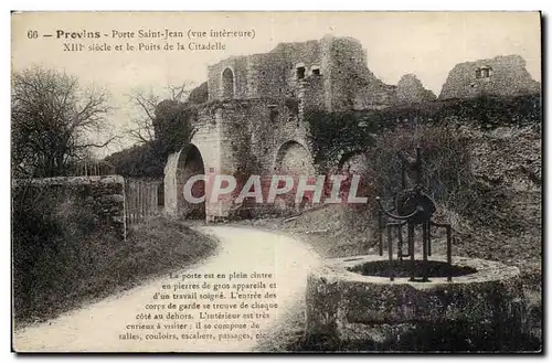 Provins Cartes postales Porte Saint Jean