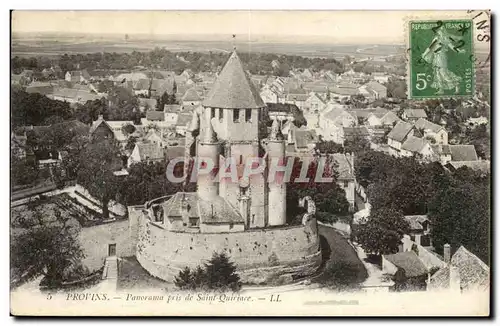 Provins Cartes postales Panorama pris de Saint Quiriace