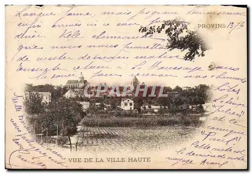 Provins Cartes postales Vue de la ville haute