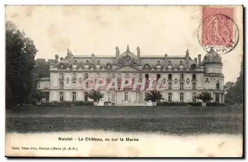 Noisiel Cartes postales Le chateau vu sur la Marne