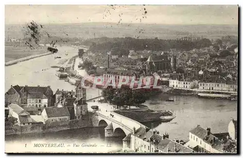 Montereau Cartes postales Vue generale