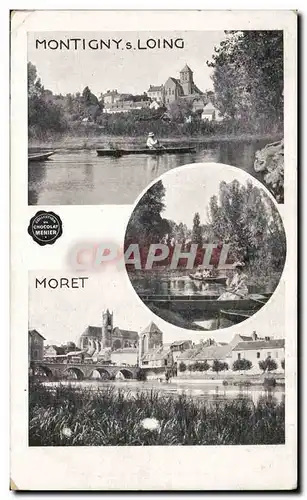 Cartes postales Montigny sur Loing Moret Cartes postales