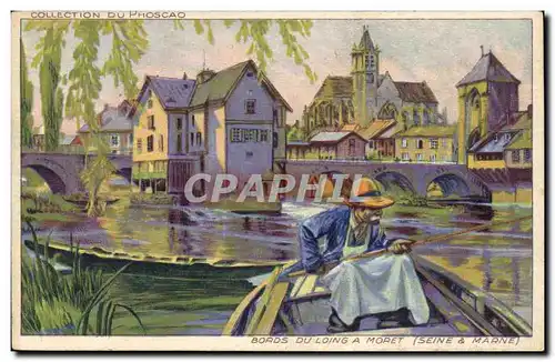 Moret Cartes postales Bords du Loing