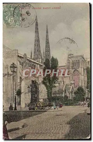 Bordeaux Cartes postales Eglise Saint Andre