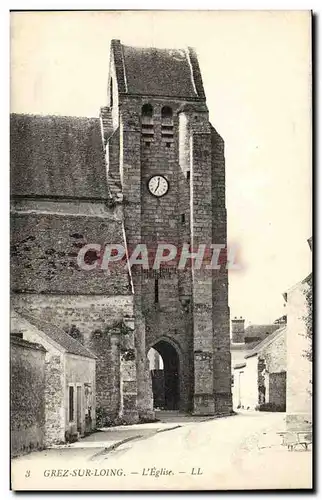 Grez sur Loing Cartes postales L&#39eglise