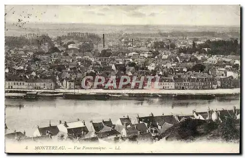 Montereau Ansichtskarte AK Vue panoramique