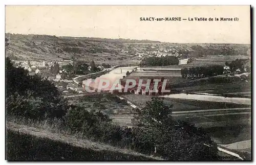 Saacy sur marne Cartes postales la vallee de la Marne