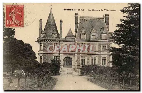 Serven Cartes postales le chateau de Villemenon