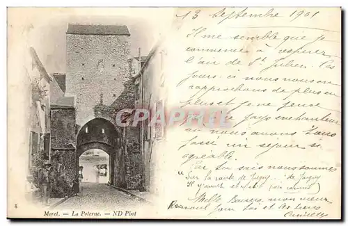 Moret - La Poterne- Cartes postales