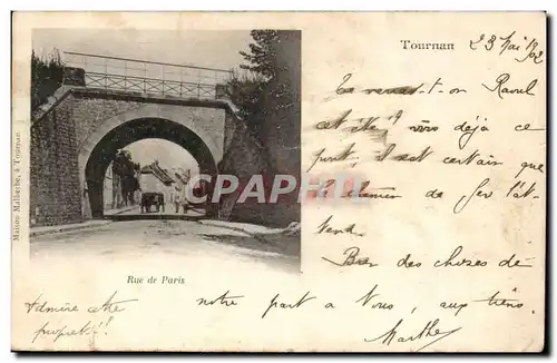 Tournan - Rue de Paris Cartes postales