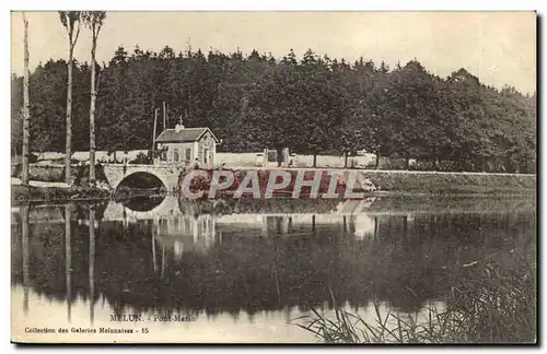 Melun - Pont Marin Cartes postales