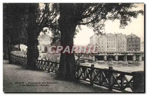 Meaux - Promenade des Trinitaires et les Moulins de l&#39Echelle - Ansichtskarte AK