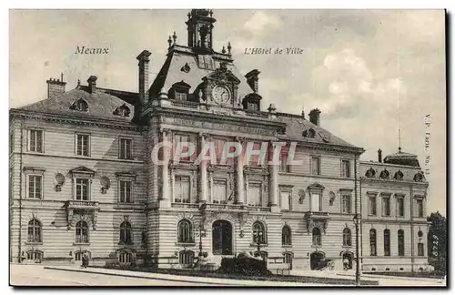 Meaux - L&#39Hotel de Ville - - Cartes postales