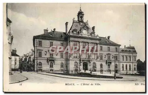 Meaux - L&#39Hotel de Ville - Cartes postales