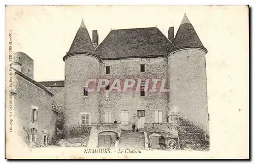 Nemours - Le chateau - Cartes postales