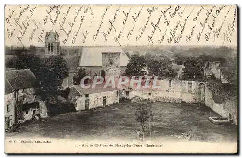 Blandy les Tours - Ancien Chateau Interieur - Cartes postales