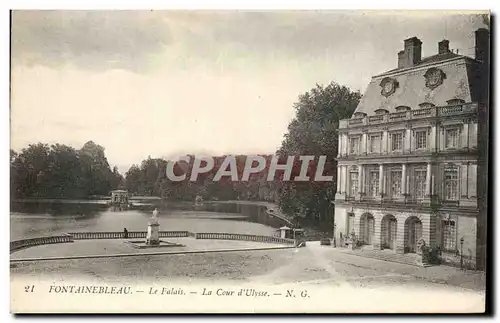 Fontainebleau - Le Palais - La Cour d&#39Ulysse - Cartes postales