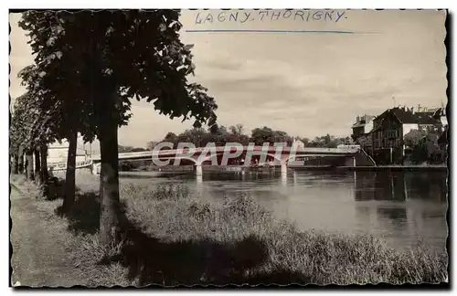 Lagny - Thorigny - Le Pont vu des Promenades Cartes postales