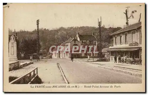 La Ferte sous Jouarre Ansichtskarte AK Rond point Avenue de Paris