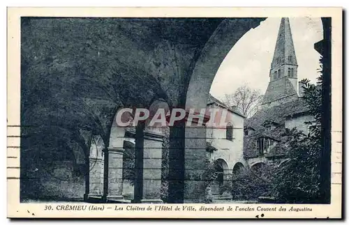 Cremieu Ansichtskarte AK Les cloitres de l&#39hotel de ville dependant de l&#39ancien couvent des Augustins