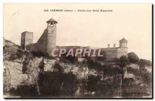 Cremieu Cartes postales Vieille tour Saint Hyppolyte