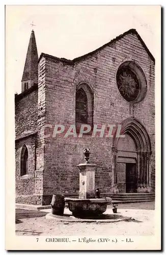 Cremieu Cartes postales L&#39eglise