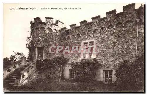 Cremieu Cartes postales Chateau Delphinal cour d&#39honneur