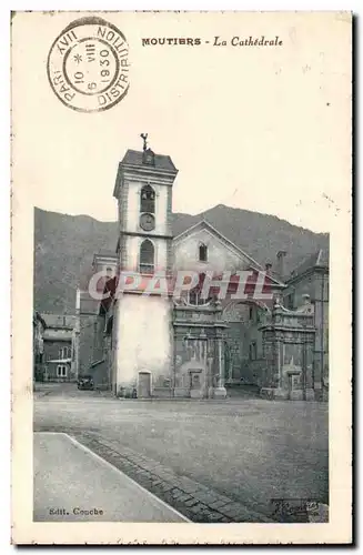 Moutiers Cartes postales La cathedrale