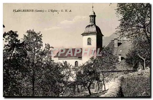 Plancherine Ansichtskarte AK L&#39eglise