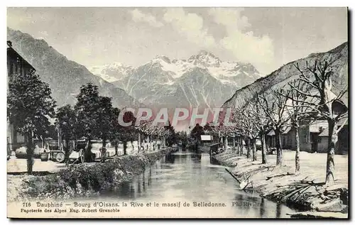 DAuphine Cartes postales Bourd d&#39oisans Cartes postales La Rive et le massif de Belledonne