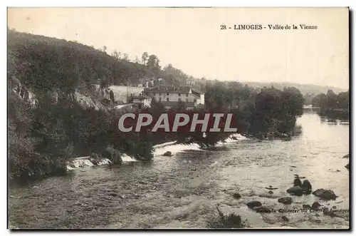 Limoges Cartes postales Vallee de la Vienne