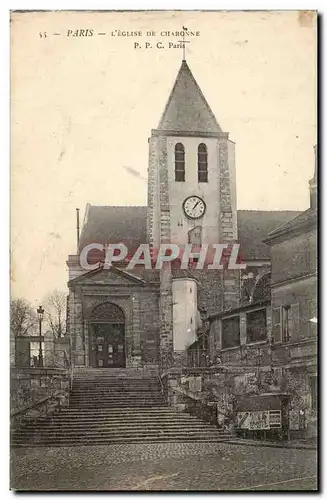 Paris Cartes postales Eglise de Charonne