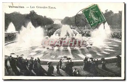 VErsailles Ansichtskarte AK Les grandes eaux