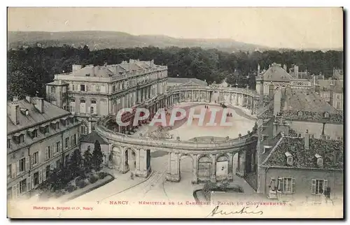 Nancy Cartes postales Hemicycle de la carriere Palais du gouvernement