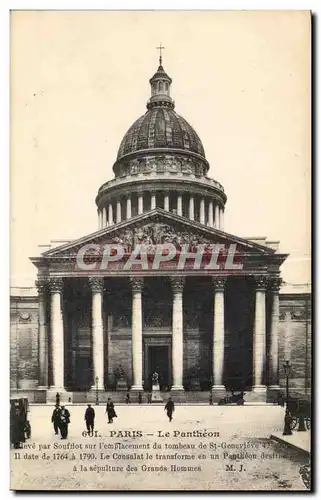 Paris Cartes postales La Pantheon