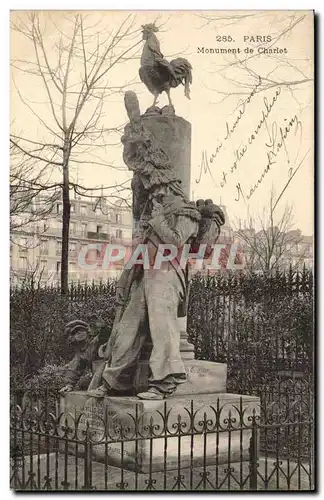 Paris Ansichtskarte AK Monument de Charlet