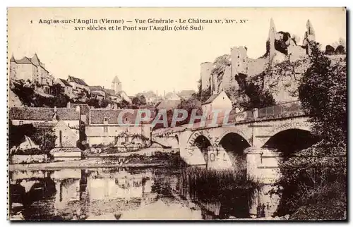 Angles sur Anvin Cartes postales Vue generale Le chateau