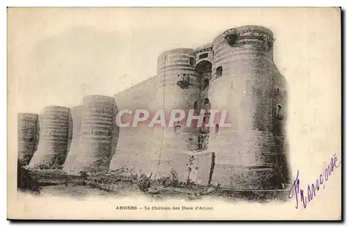 Angers Ansichtskarte AK Le chateau des ducs d&#39Anjou